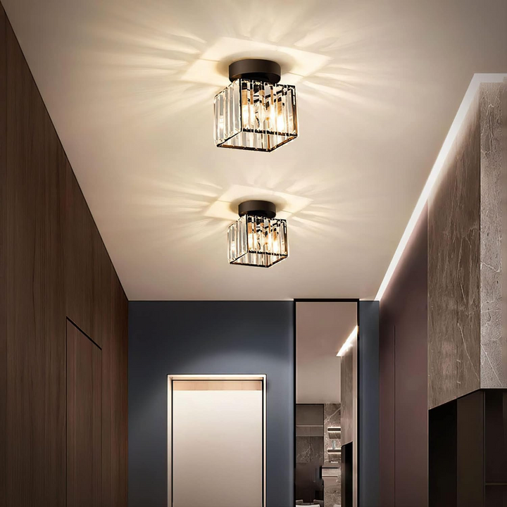 Kalsten | Crystal Glass Ceiling Light for Modern Interiors