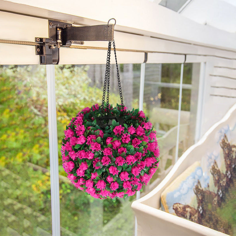 Contemporary Creative Waterproof Solar Flower Globe Plastic LED Outdoor Light For Garden | Kalsten