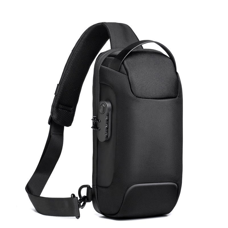 Kalsten | Anti-Theft Crossbody Bag | Landy Carry Without Worry | Waterproof Oxford | USB Charging Port | Unisex Travel Pack