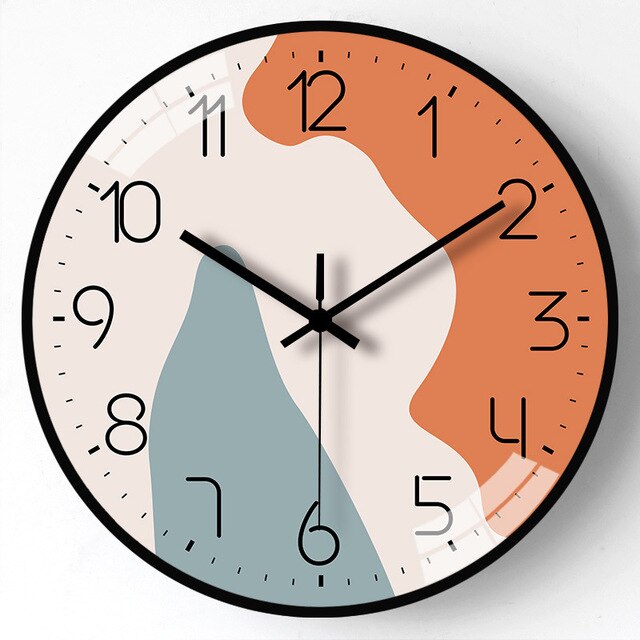 Chic Eco-Friendly Wall Clock – Elegance in Colors Kalsten