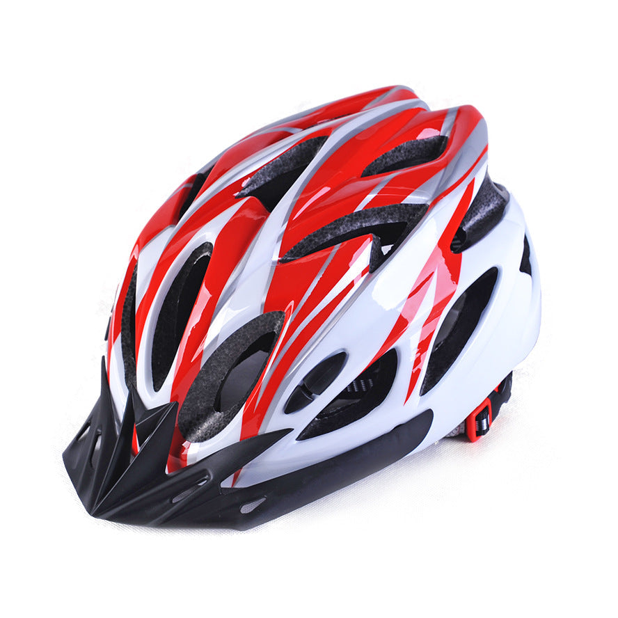 adjustable ventilated road and mountain cycling helmet with visor and rear dial fit Kalsten