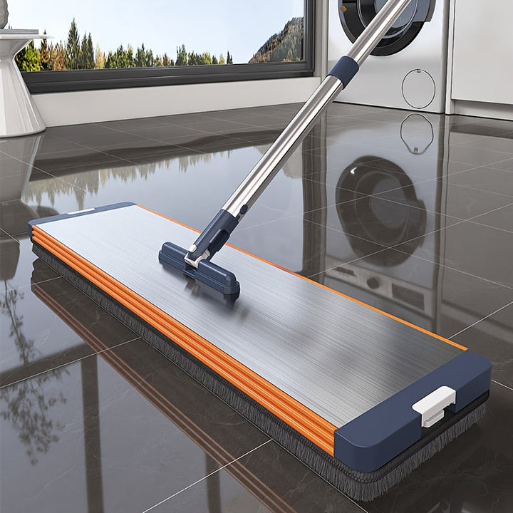 Flat mop set with bucket & wringing function | Kalsten