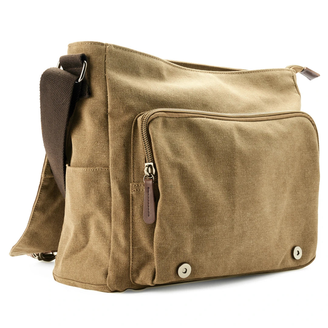 AtlasHaul Canvas Shoulder Bag — Never chaos again, always stylish on the go | Kalsten