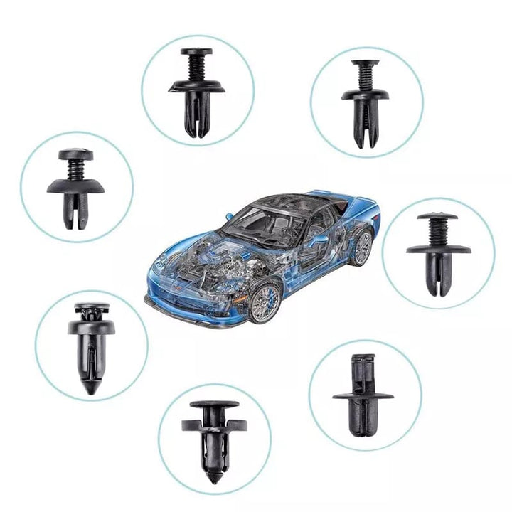 Car Fastening Clips Set 680 Pieces | Kalsten
