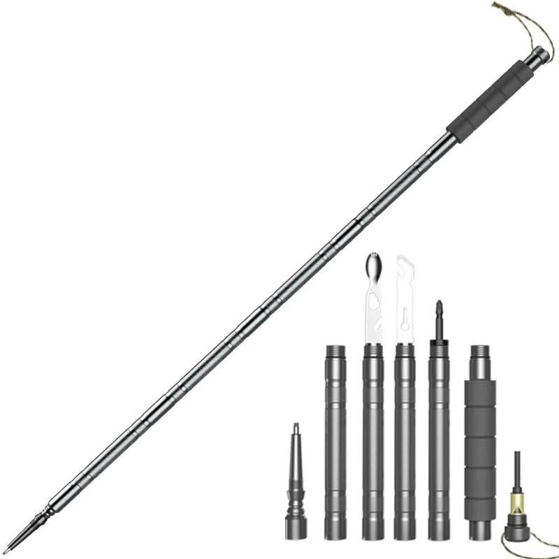 Kalsten | Tactical hiking pole with multi-tool function for outdoor & emergencies
