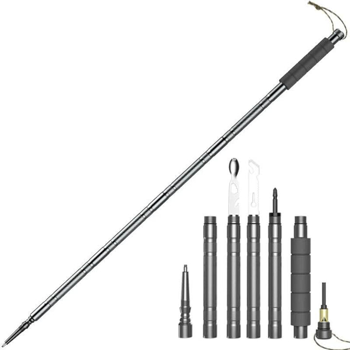 Kalsten | Tactical hiking pole with multi-tool function for outdoor & emergencies