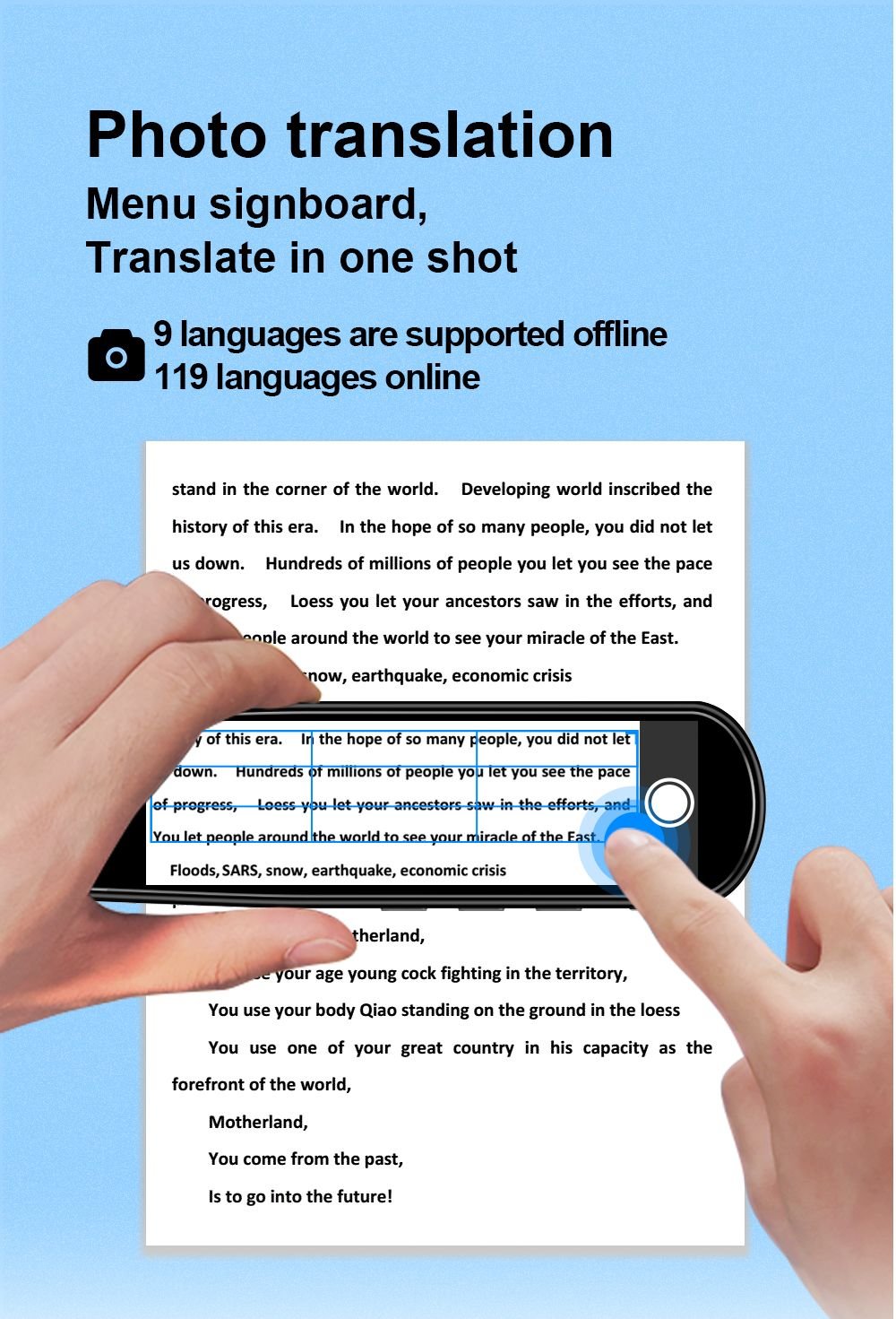 Genauer 112-languages translation and reading pen | Kalsten