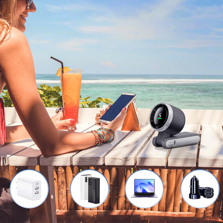 5-Speed Foldable Handheld Fan | Kalsten