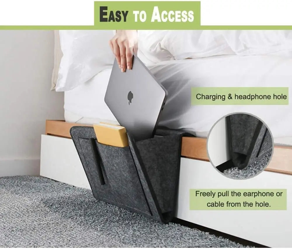SpaceMate Organizer — No more chaos, more calm and space right next to your bed! | Kalsten