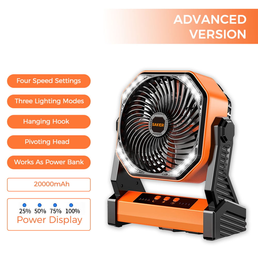 Rechargeable Camping Fan | Kalsten