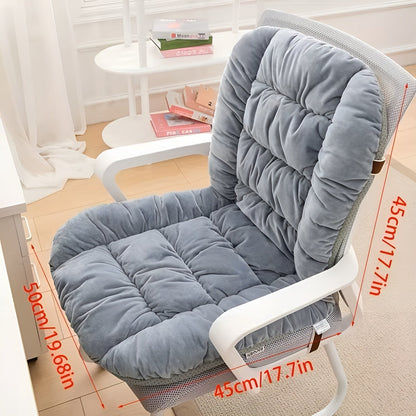 Thick seat cushions for chairs – soft, warm and comfortable | Ideal for the living area and the office | Karnz