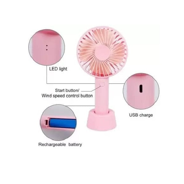 Mini Rechargeable Fan With a Stand | Kalsten