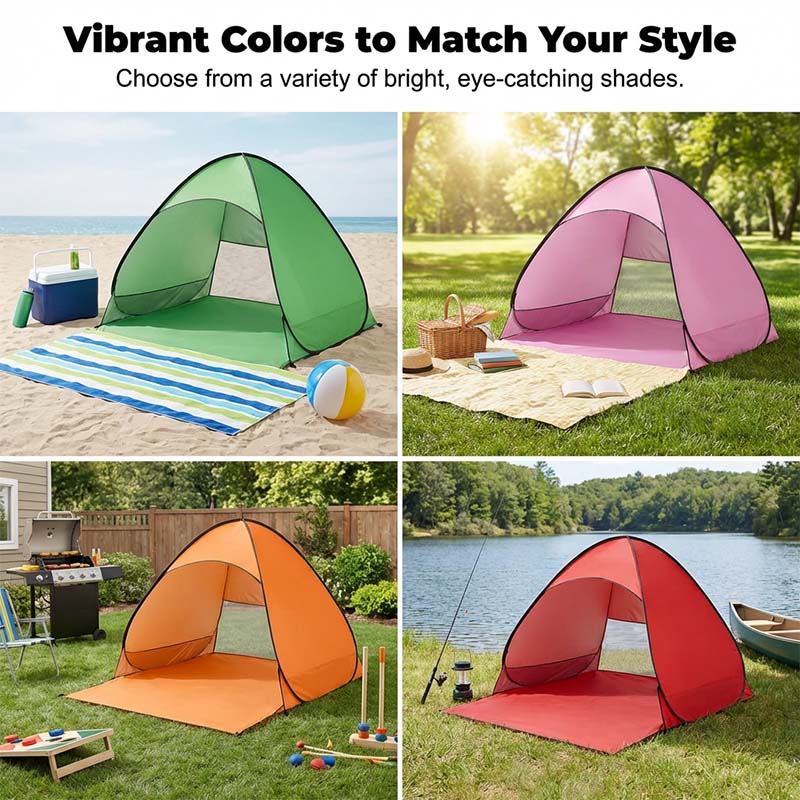 SunSail Breeze Pop-Up Beach Tent 98% UV Protection | Kalsten