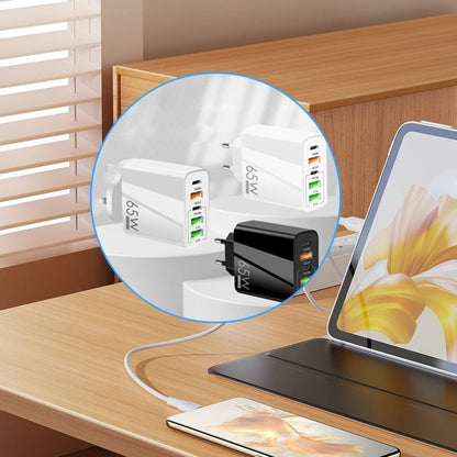 BowLift | Multi Port Adaptor 65W Fast Charger - US Standard