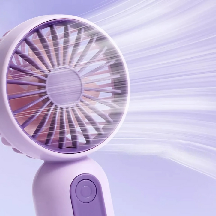 USB Rechargeable Mini Portable Fan With 3 Speeds | Kalsten