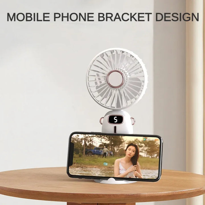 Portable USB Handheld Mini Fan with Phone Stand | Kalsten