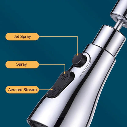 Skanto | 3 Function Kitchen Faucet Spray Head