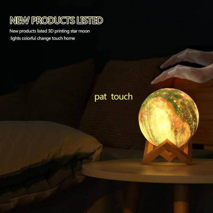 3D Printing Lunar Light Painting Creative Gift Night Light | Kalsten
