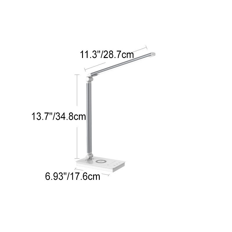 Minimalistic Intelligent Square Bar Collapsible USB LED Desk Lamp | Kalsten
