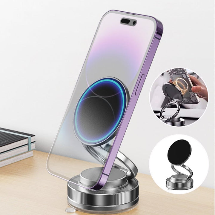 360° adjustable vacuum magnet phone stand | Kalsten