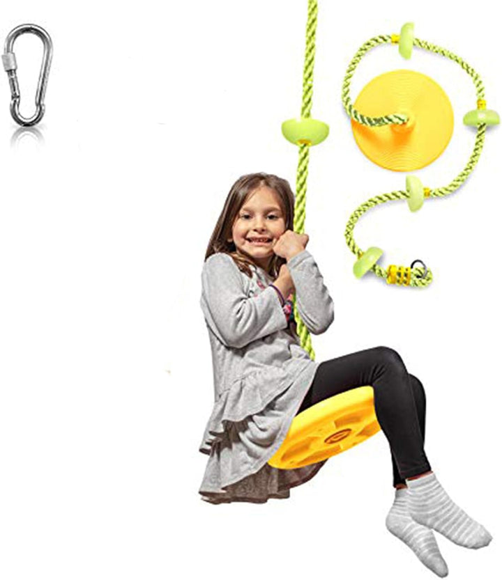 Kalsten | Adventurous Tree Swing Set - with Climbing Rope and Platforms for Children