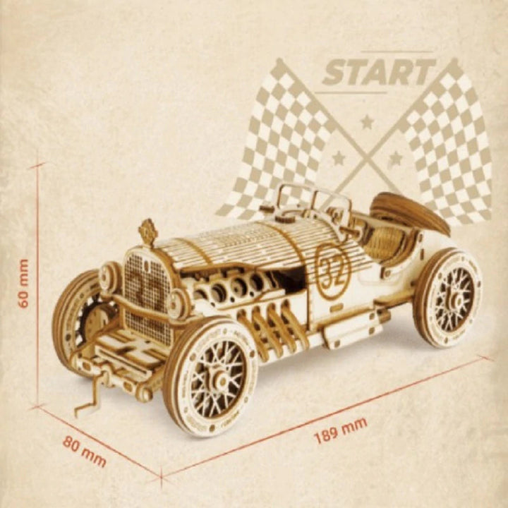 Super Wooden Mechanical Model Puzzle Set | Kalsten