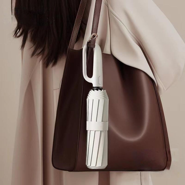 Kalsten | Windproof Folding Umbrella with Ring Buckle Handle