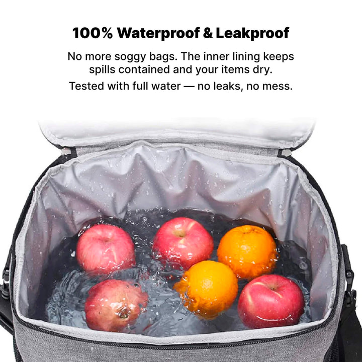 Kalsten | 33L Waterproof Cooler Bag | Insulated, Spacious & Ideal for Picnics, Beach Days, Hiking, and Outdoor Activities