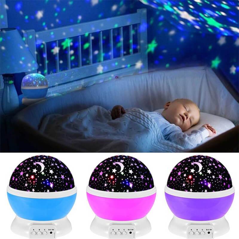 Romantic Night Light LED Projector Lamp Starry Sky | Kalsten