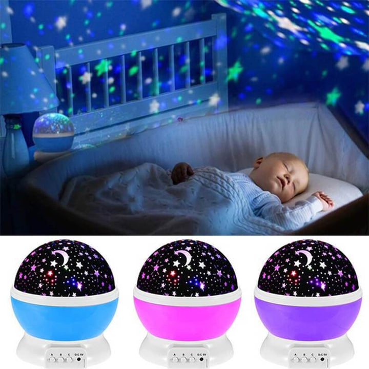 Romantic Night Light LED Projector Lamp Starry Sky | Kalsten