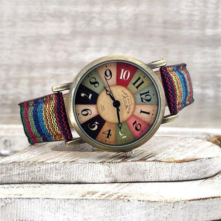 Kalsten | with multicolored rainbow pattern