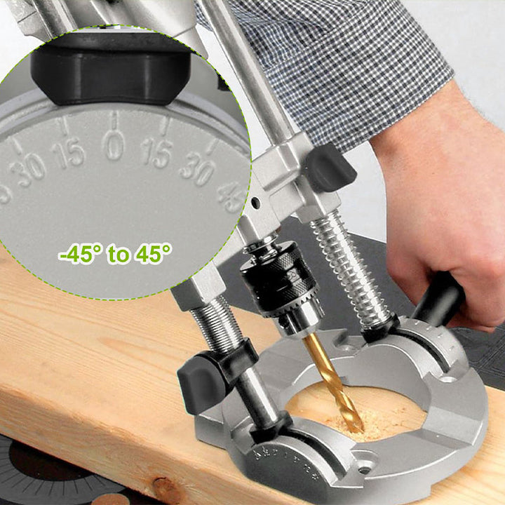 Drill stand with adjustable angle 45–90° | Kalsten