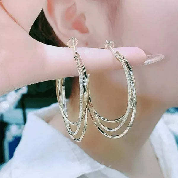 Kalsten | Multi-layered hoop earrings