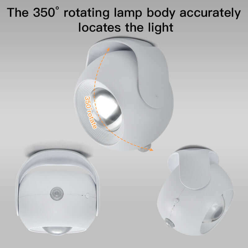 Adjustable Angle Human Sensing Light - Wireless Sunset Light for Indoor Use, Rechargeable Wall | Kalsten