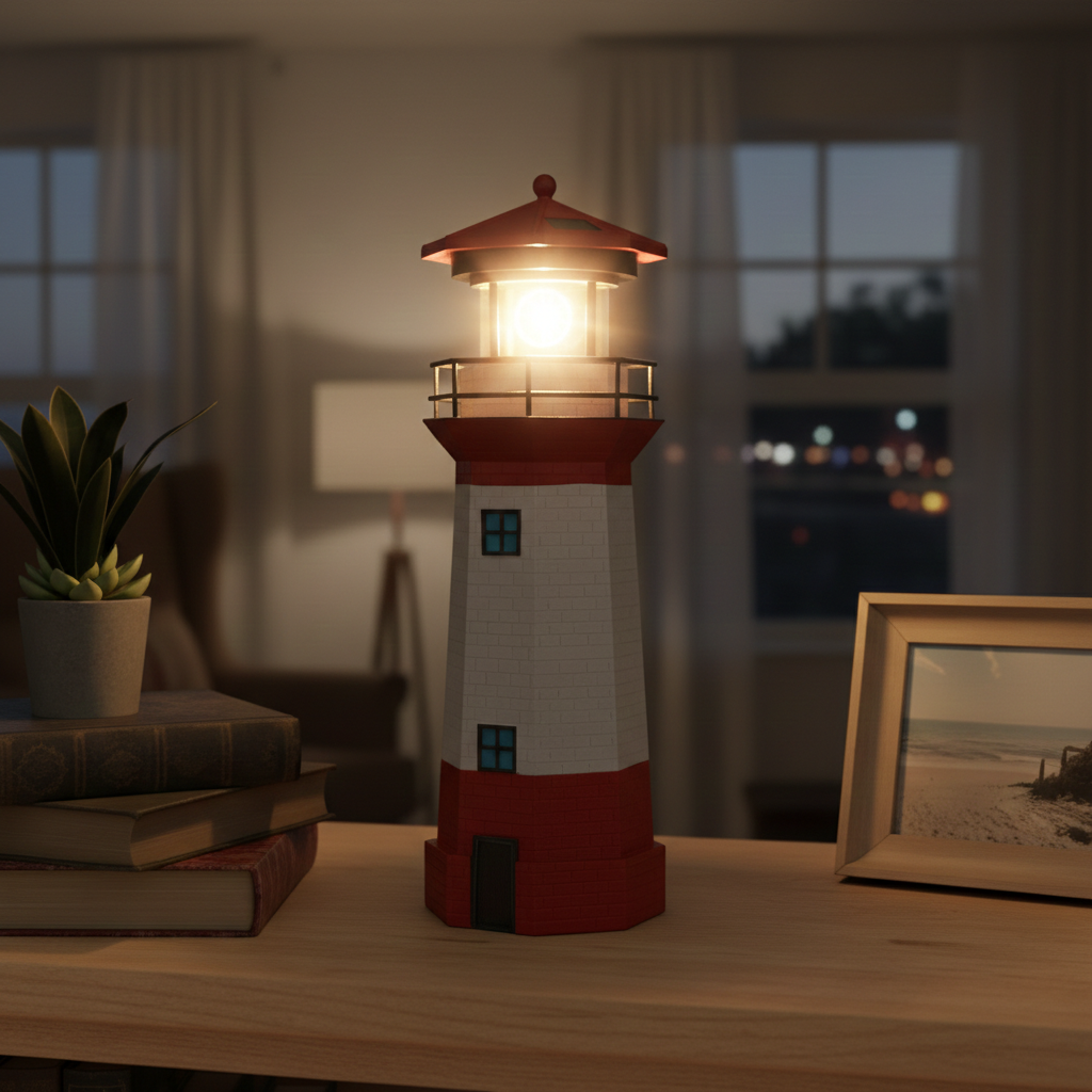 LED Lighthouse Solar Outdoor Landscape Lamp | Kalsten