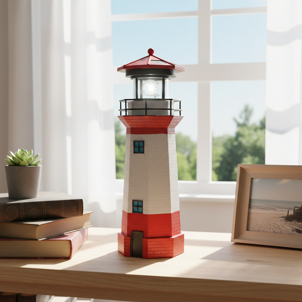 LED Lighthouse Solar Outdoor Landscape Lamp | Kalsten