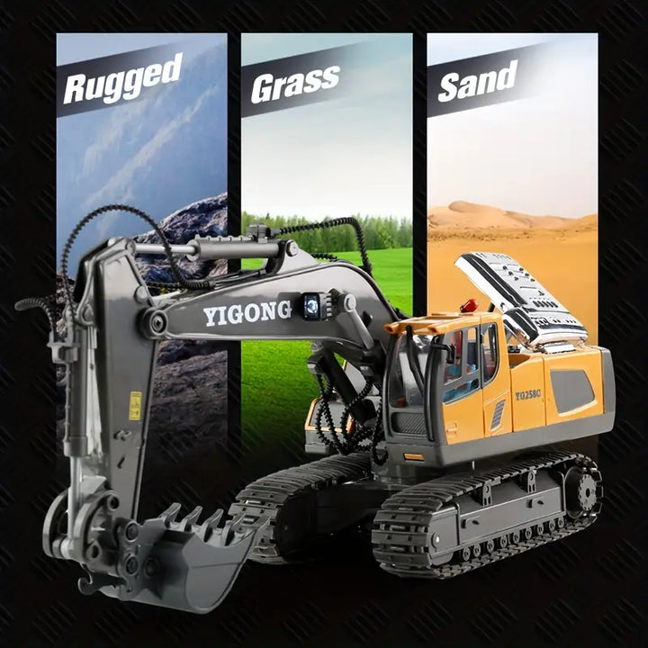 Premium RC Remote-Controlled Excavator - Experience Ultimate Adventures Kalsten