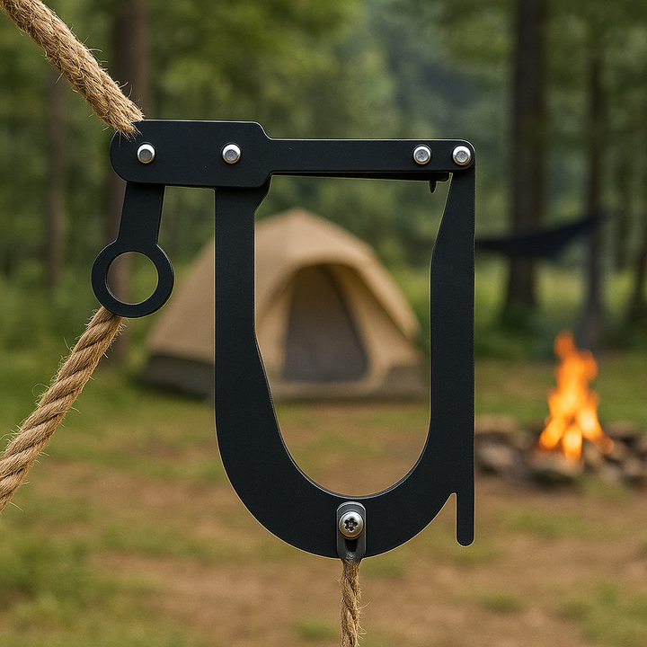 Compact Rope Threading Bracket Clamp | Kalsten