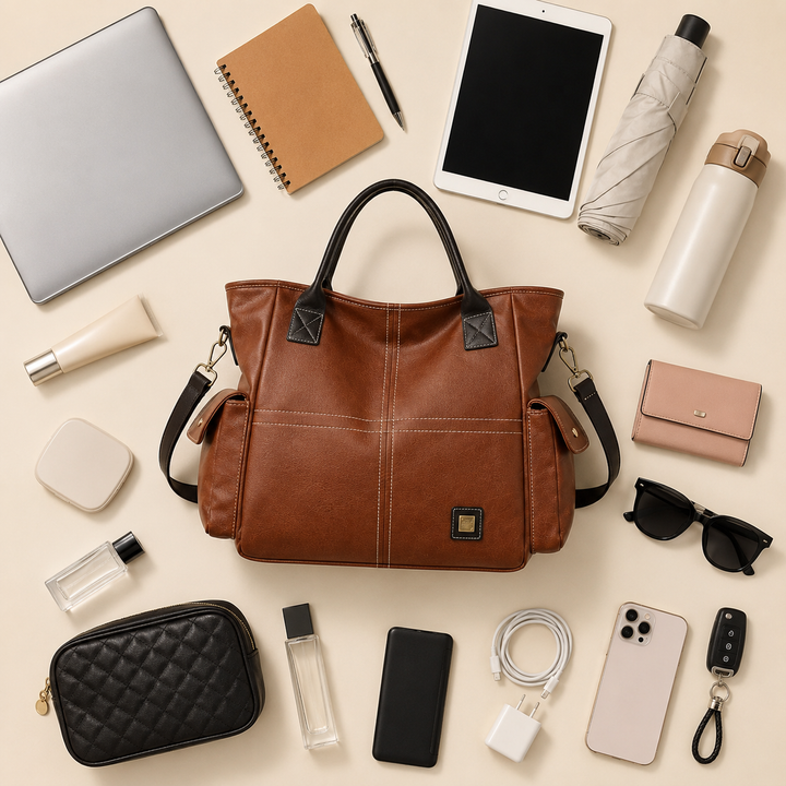 Large travel bag for women with shoulder strap | Kalsten