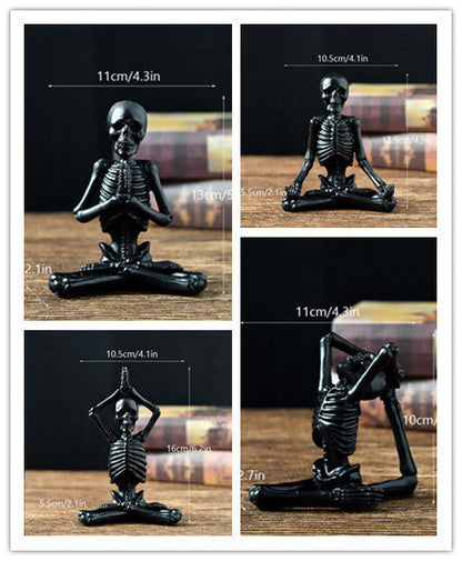 BowLift | Halloween Figurine – Resin Ornament in Vintage White or Black