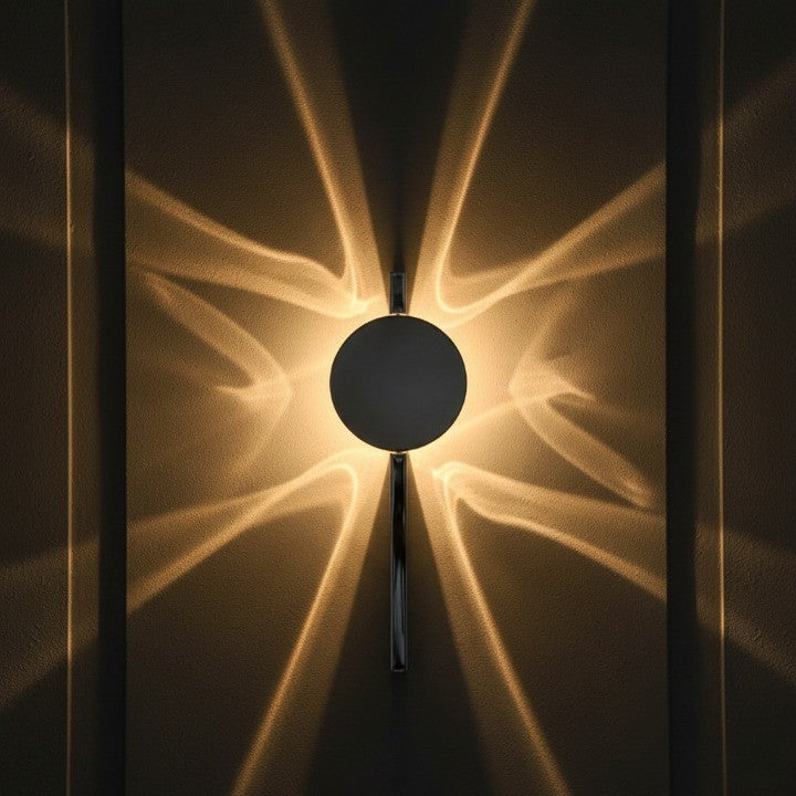 Modular Glow Projection Modern Wall Light | Kalsten