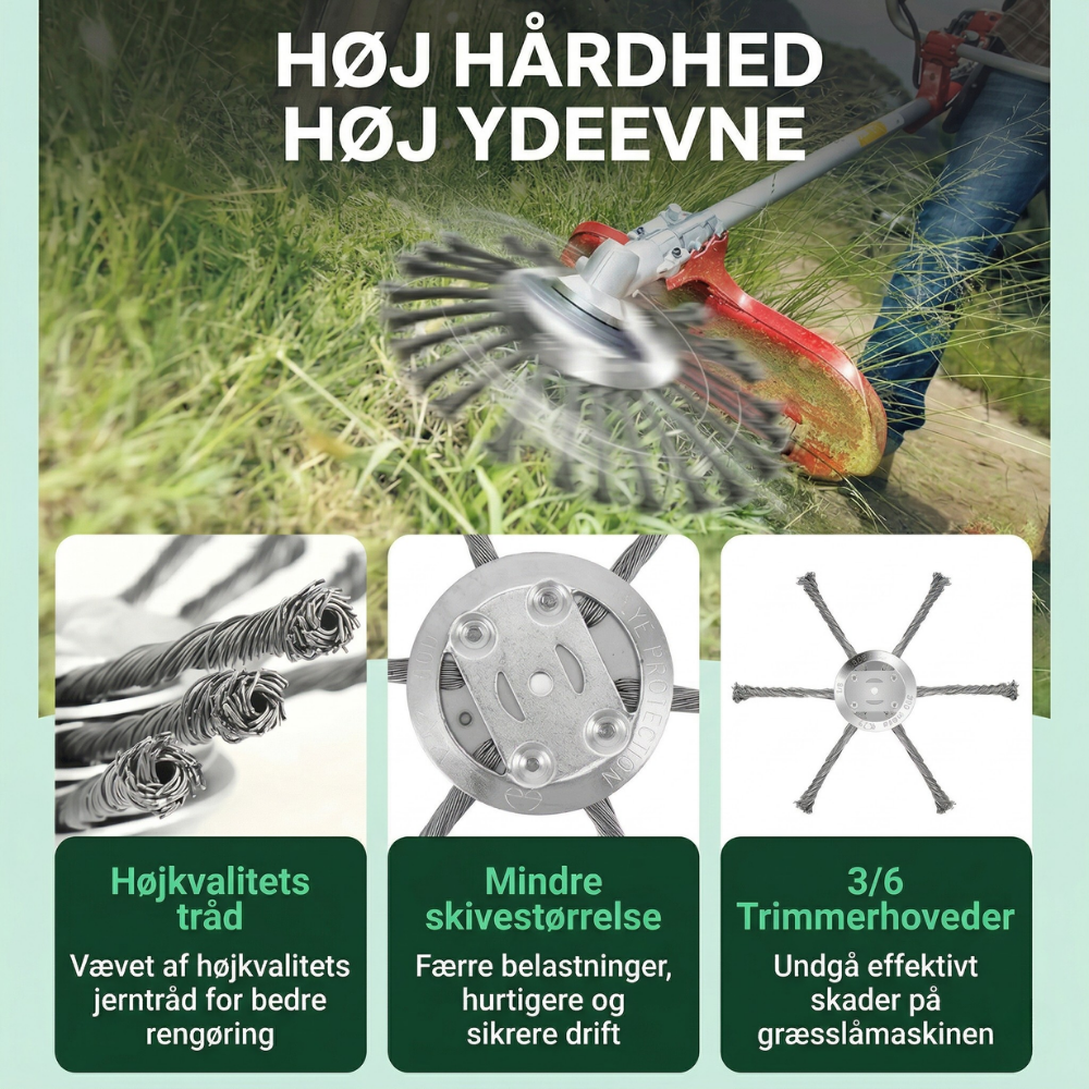 CutForge™ Trimmer Replacement Head made of Steel Wire | Kalsten