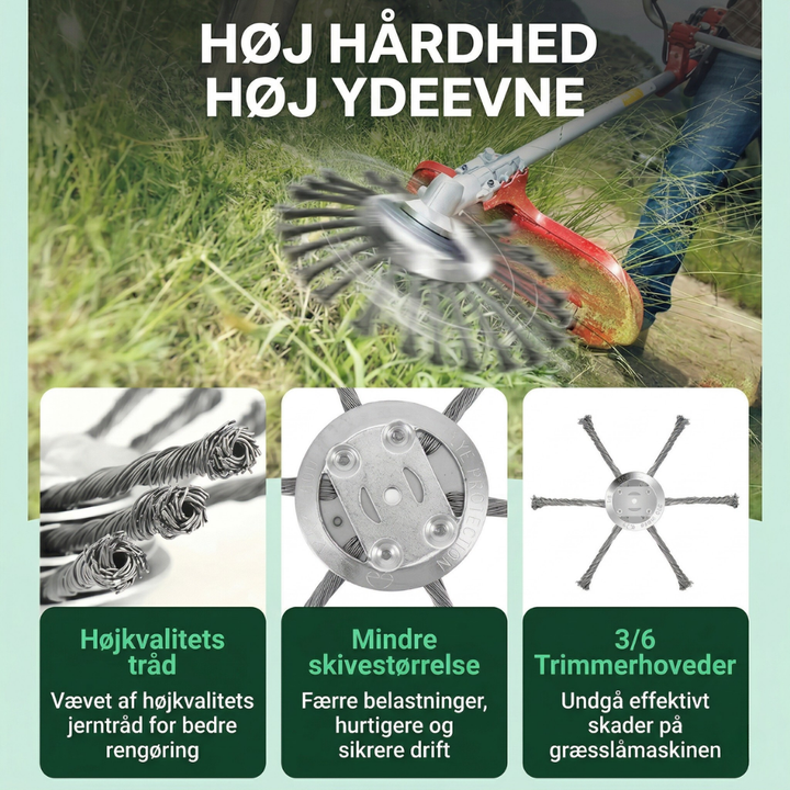 CutForge™ Trimmer Replacement Head made of Steel Wire | Kalsten