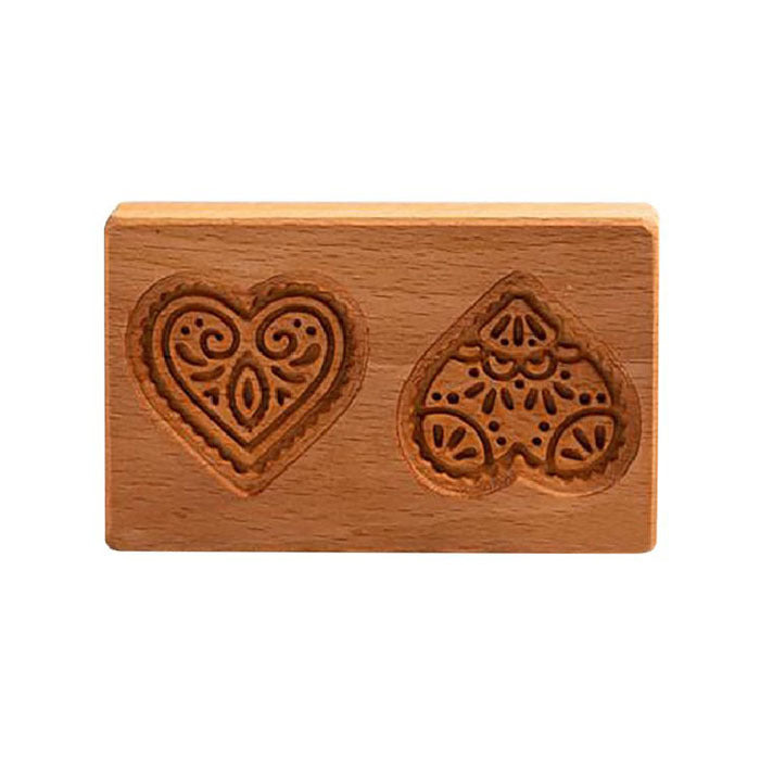 Kalsten | Wooden Cookie Mold Set | Engraved Pastry Stamps | Gingerbread & Biscuit Press
