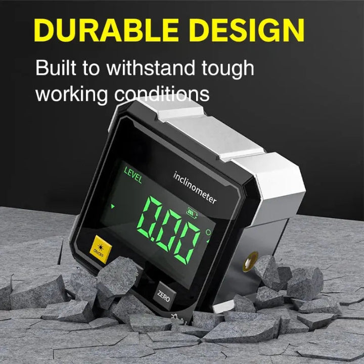 Precision Angle Meter AnglePro – Magnetic Digital Laser Level | Kalsten