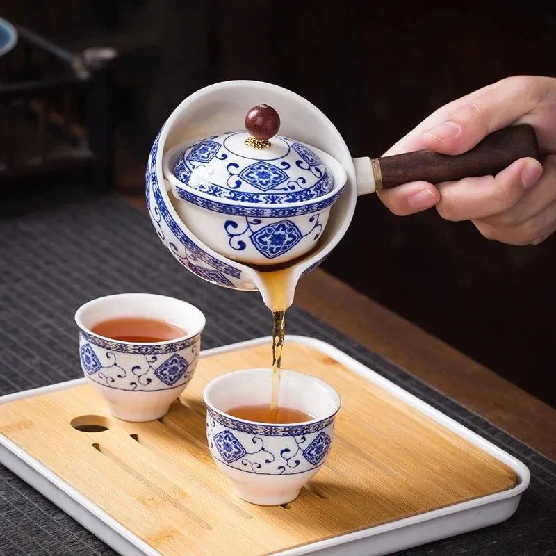 Skanto | Porcelain Gongfu Teaset – Timeless Elegance, Perfect Tea Experience