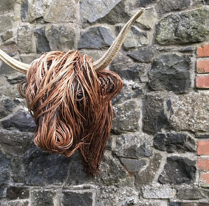 Kalsten | Cow Wall Sculpture – Bowie