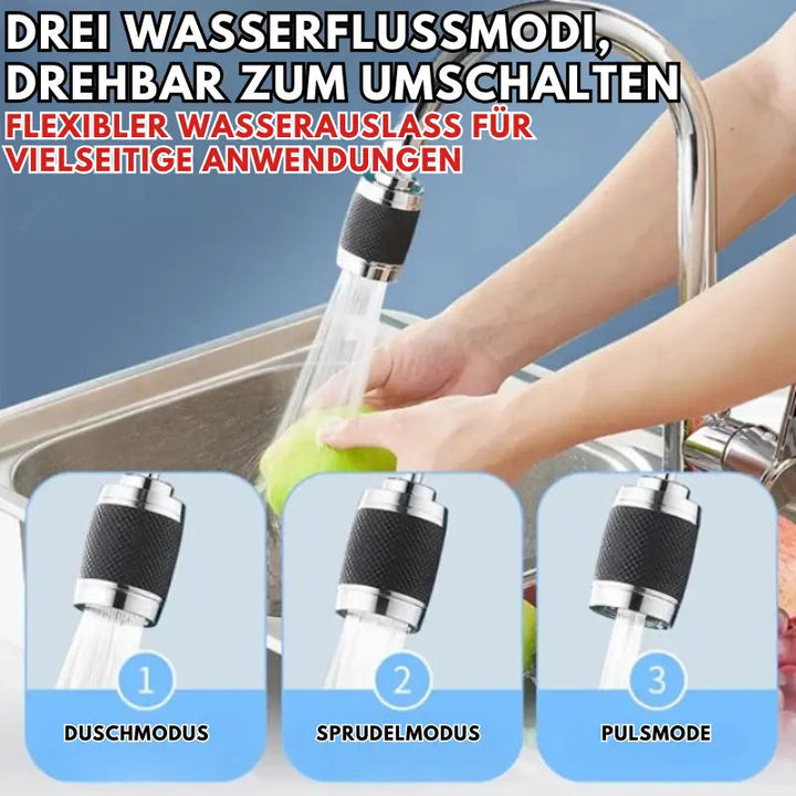 Kalsten | Faucet Attachment | 360° Swivel | Anti-Splash Water Flow