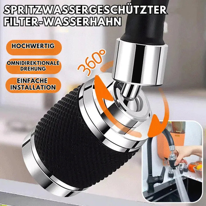 Kalsten | Faucet Attachment | 360° Swivel | Anti-Splash Water Flow