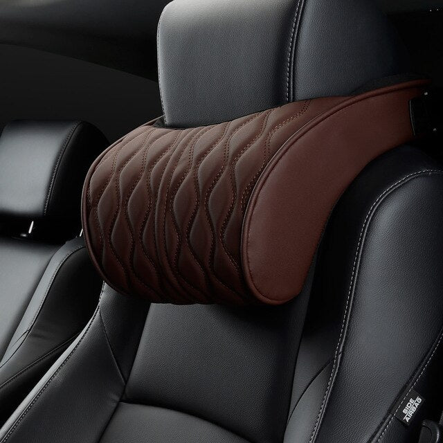 Kalsten | Travel Pillow Set Leather with Memory Function